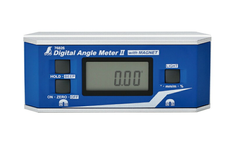 Rakuten - シンワ測定　76826／デジタルアングルメーター 防塵防水 マグネット付【代引き不可】【沖縄・離島配送不可】