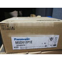 【新品◆適格請求書◆送料無料】PANASONIC/パナソニック サーボドライバー MSD011P1E【6ヶ月保証】