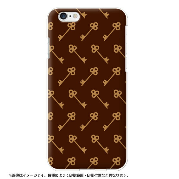 Rakuten - rakutenmini ケース 楽天ミニ ケース スマホケース ハードケース uv印刷 シンプル クール ブラウン 鍵 キー