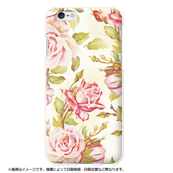 Rakuten - 全機種対応 oppo reno7 a ケース アローズwe2 スマホケース aquos wish4 ハードケース かわいい ボタニカル柄 花柄 バラ