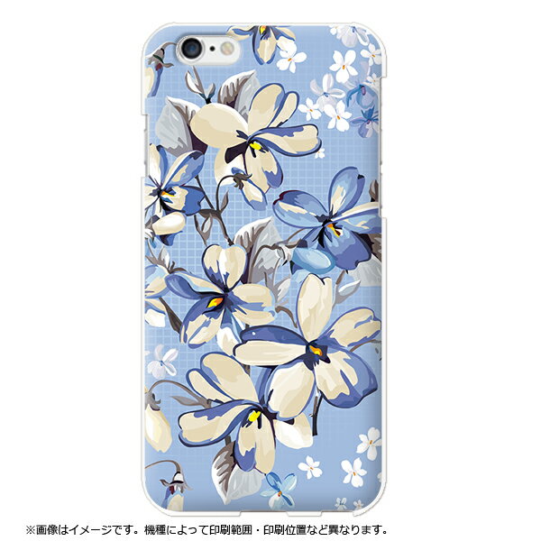 Rakuten - らくらくスマホa f-53e MR01 F-42A ケース F-03K あんしんスマホ KY-51B A205KC 705KC おてがるスマホ01 シンプルスマホ6 カバー ハードケース 花柄 フラワー