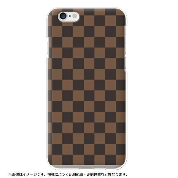 Rakuten - ARROWS専用 arrows Alpha F-51F スマホケース ARROWS We2 Plus F-51C ケース NX9 F-52A F-51A F-41B ARROWS Be4 Plus ARROWS U 市松模様 ブラウン クール