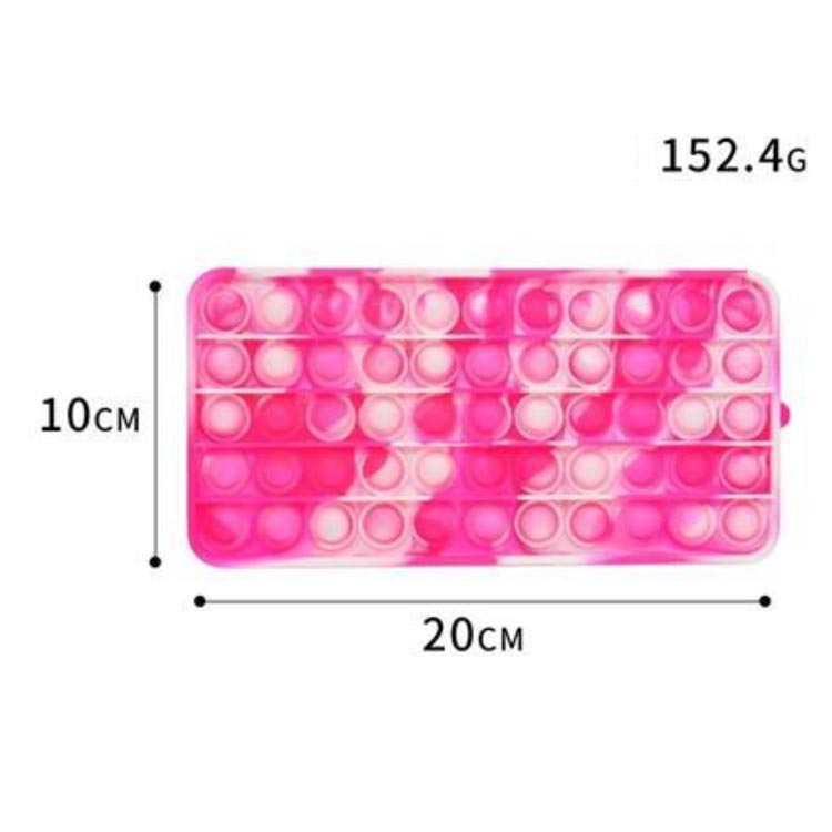 ペンシルケース プッシュポップ ペンシルボックス キッズ シリコン ポーチ レインボー 大容量 グラデーション バブル感覚 女の子 オフィス 文房具 マルチケース 小物入れ 化粧ポーチ 筆箱 ストレス解消 スクイーズ玩具 不安解消 ペンケース 子供 大人用 smartplus-10009558 Smart+ サンプル画像2