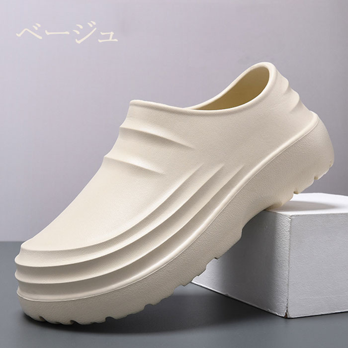 男女兼用 仕事用 ナースシューズ キッチンシューズ 食品関係作業用 丈夫 頑丈 防臭 耐油 靴 防水 滑り止め 厚底 厨房靴 疲れない smartplus-10003322 Smart+ サンプル画像2