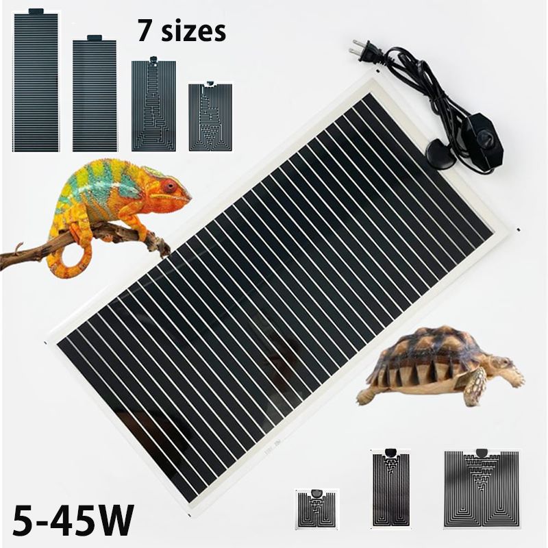 パネルヒーター ヒーター ハムスター 爬虫類 温度調節 20-35℃ ヒートマット 両生類 冬 防寒 小型犬 猫 15*14cm 15*28cm 28*28cm 42*28cm 53*28cm 65*28cm 80*28cm ヒーター ペットヒーター 小動物