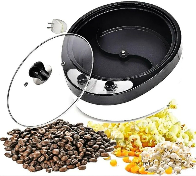 多機能大容量コーヒーロースター： 大容量800G、ハイパワー1800W。高効率、高速加熱、 攪拌均一。それはコーヒー豆、ポップコーン 豆、ひまわりの種、穀物、ナッツ、ピーナッツなどを焼くことができます。新しくアップグレードされた攪拌棒：攪拌棒が高まり、広がり、攪拌がより均一になります。取り外し可能な攪拌棒：お手入れが簡単。傾斜45度デザイン：傾斜面のデザインが高くなっているため、コーヒー豆をより均一にローリングおよびローストできます。非粘着性コーヒー豆焙煎底 ：テフロン底はより均一に加熱されています。 効率的な放熱と簡単な清掃。調節可能な温度：加熱温度範囲：100°-240°あなたは手動であなたの必要性に従って温度を調節することができます。自動車の恒温は時間と人手を節約します。透明ガラスカバー：焙煎したコーヒー豆を見やすくしわ防止ハンドル：ハンドルは厚くて耐熱性のある素材でできており、安全で安定していて丈夫です。メーカー希望小売価格はメーカーカタログに基づいて掲載しています