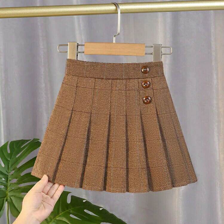 女の子 スカート プリーツスカート 子供服 ジュニア キッズ ガールズ ボトムス ス...