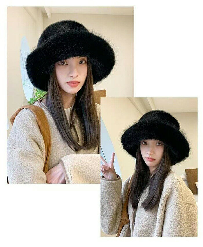 秋冬 バケットハット 冬 帽子 レディース ふわふわ 秋冬 バケハ フェイクファー ハ...
