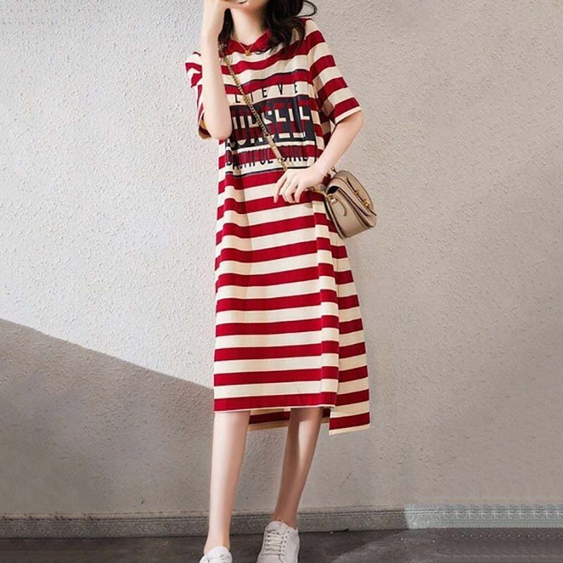 乐天商城 - Tシャツワンピース Tシャツ Tシャツワンピース Tワンピ ワンピース サイドスリット レディース トン スリット インナー トップス 春夏
