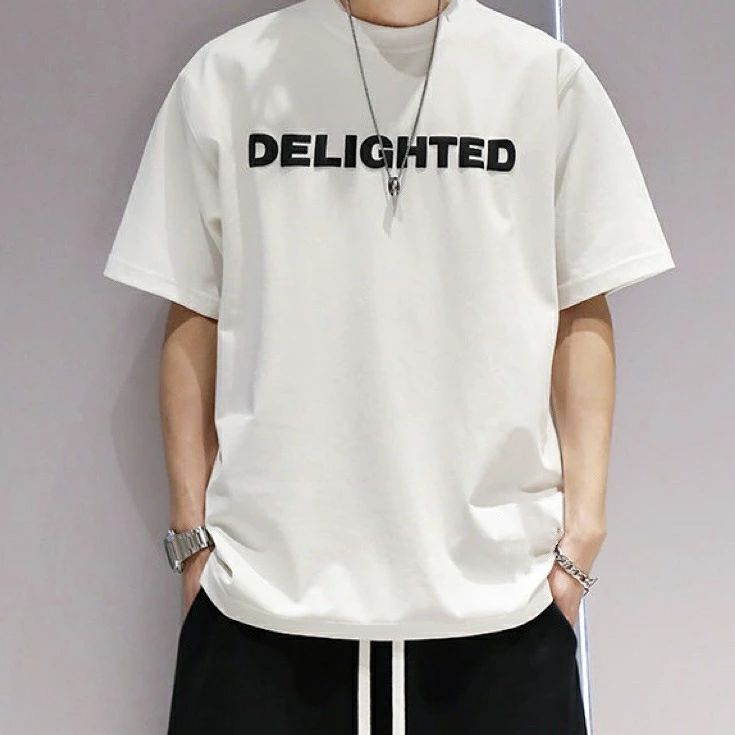 樂天商城 - Tシャツ メンズ コットン 大人 /マルチロゴパターンTシャツ/ おしゃれ ロゴ ティーシャツ バックプリント メンズtシャツ 白tシャツ 半袖 春 夏 夏服 春服 クルーネック ブランド