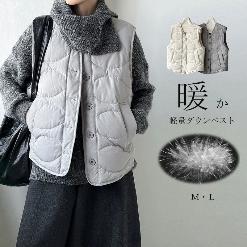 樂天商城 - お洒落 ゆったり 前開き フロントボタン 防寒着 アウトドア アウター 暖かい 作業服 キルティングコート ノースリーブ ショート