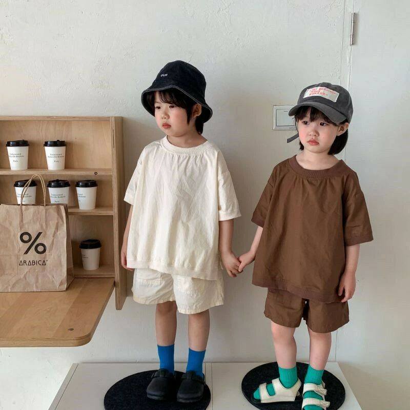 キッズ ベビー服 男の子 子供服 女の子 tシャツ 半袖 ショートパンツ 韓国こども服...