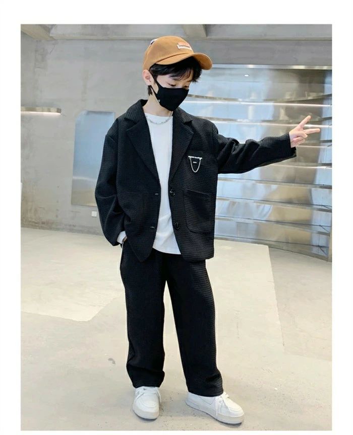 韓国子供服 男の子 長袖 2点セット フォーマルスーツ 子供服 入学式 卒業式 発表会...