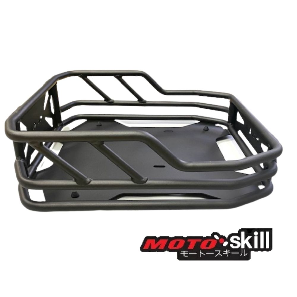 MotoSkill Top Rack HONDA CT125/モートースキール ホンダ ハンターカブ CT125用 キャリアラック V2 / 艶消しマットブラック JA55 JA65