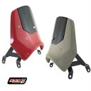 SNB ホンダ ハンターカブCT125用メーターバイザーシールド[レッド/マットブラウン]/HONDA CT125 WINDSHIELD METER VISOR/メーター用風防 for JA55 JA65