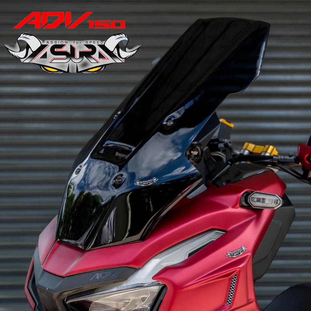 ホンダ ADV150 ADV160 ウインドシールド V2 Asura Windsheild V2 Smoke Higter For Honda ADV150 ADV160 KF38 KF54