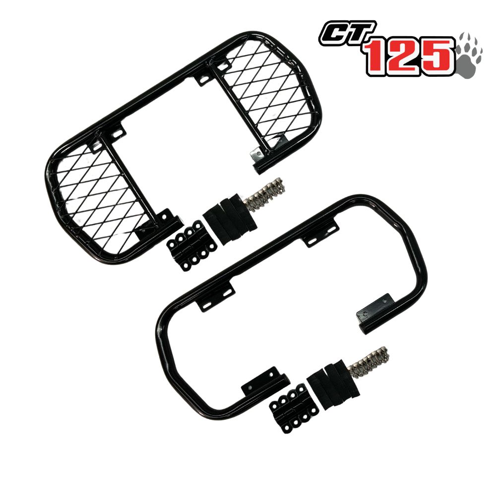 BRC ホンダ ハンターカブCT125用 エンジンガード Honda CT125 Engine Sliders Guards Crash Protectors B2V2 クラッシュプロテクター スライダーガード for JA55(2020~2022)JA65(2023～）