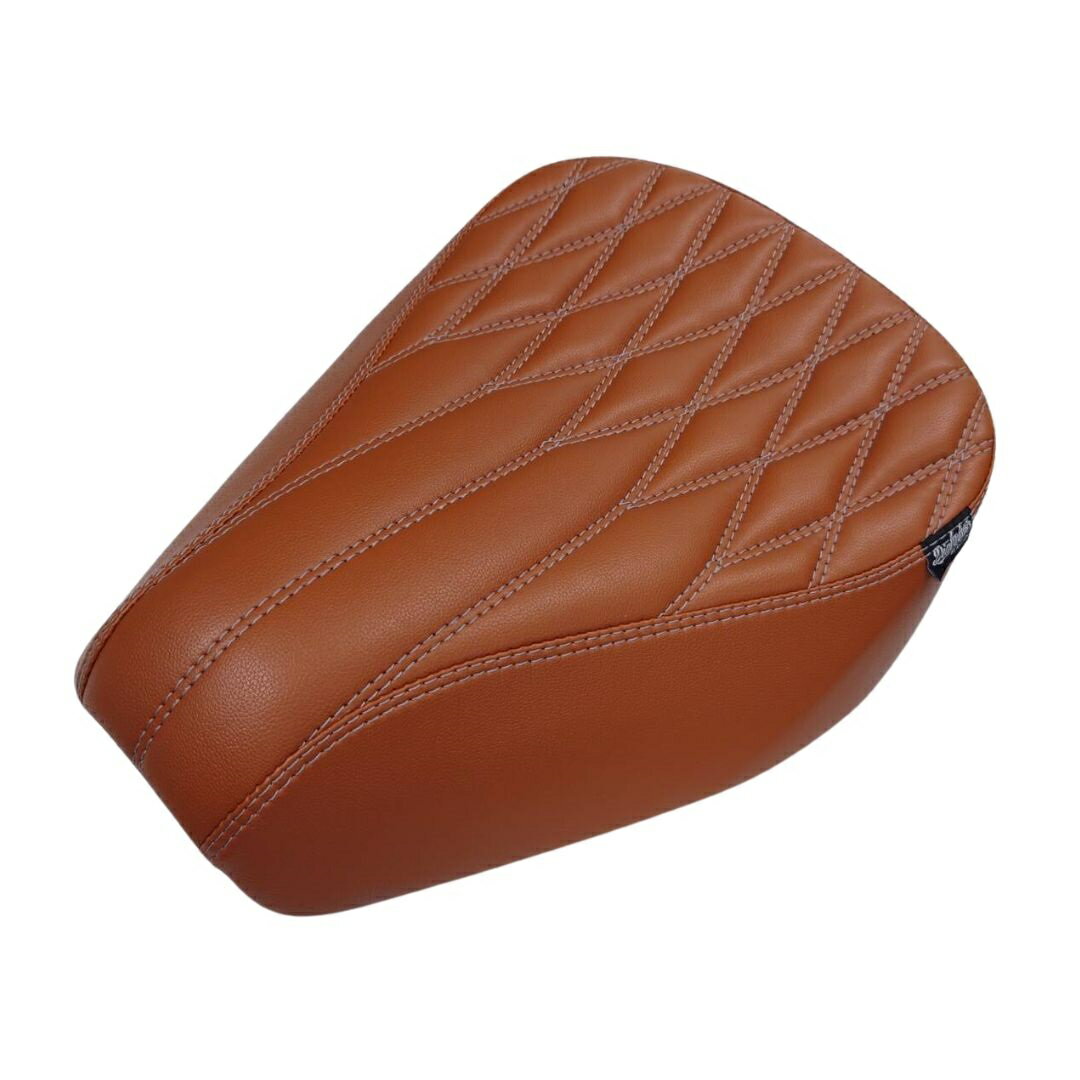 ホンダ クロスカブ CC110用交換シート　ブラウン CC06 / Replacement Brown Seat (Mixed Pattern) for Honda Cross Cub CC110 Diabolus by K-SPEED （旧Diablo Custom Works）JA45 JA60