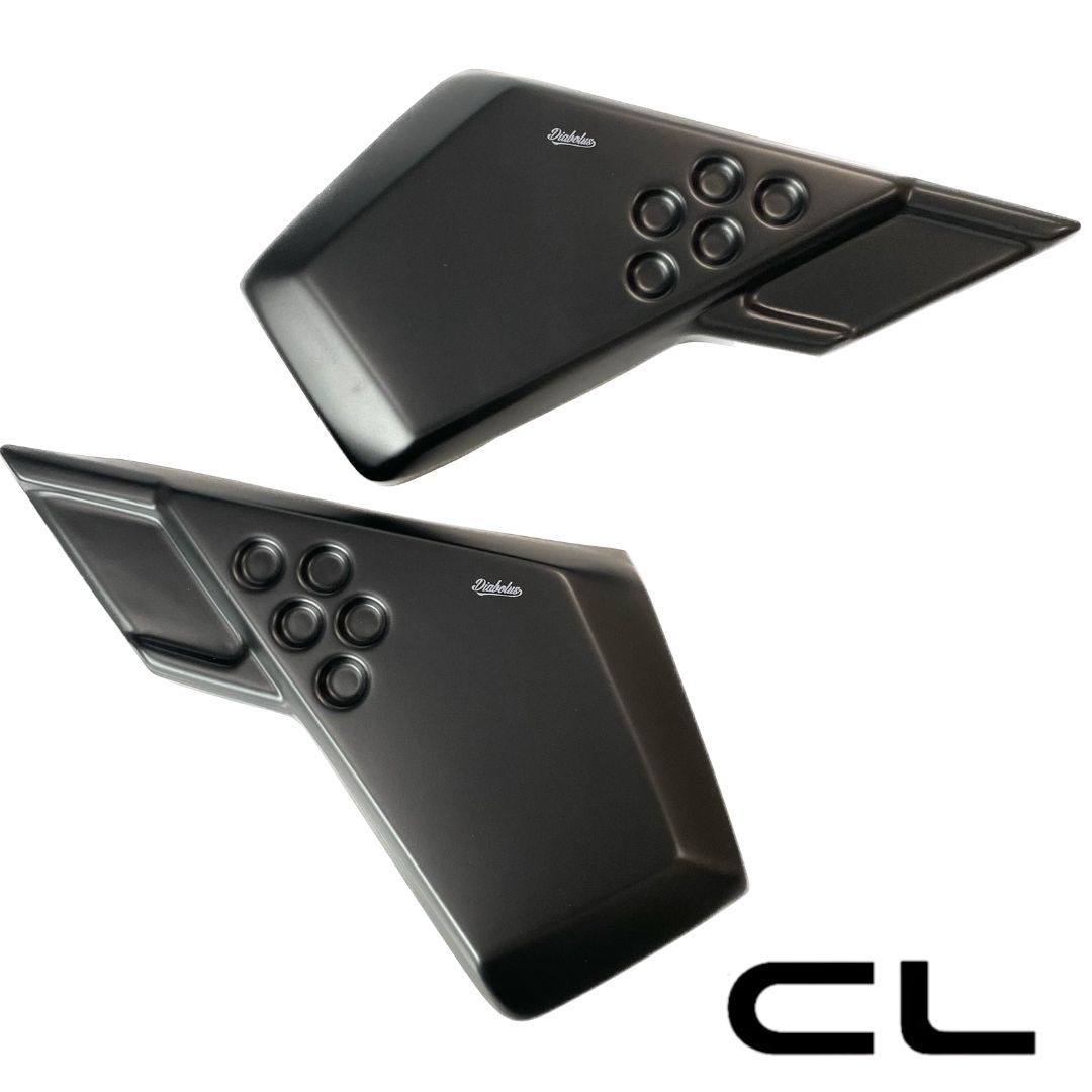 ホンダ CL250/500 サイドカバー CL26 / Diabolus by K-SPEED （旧Diablo Custom Works) Fairing Side Pocket Cover for Honda CL250&500 MC57 PC68