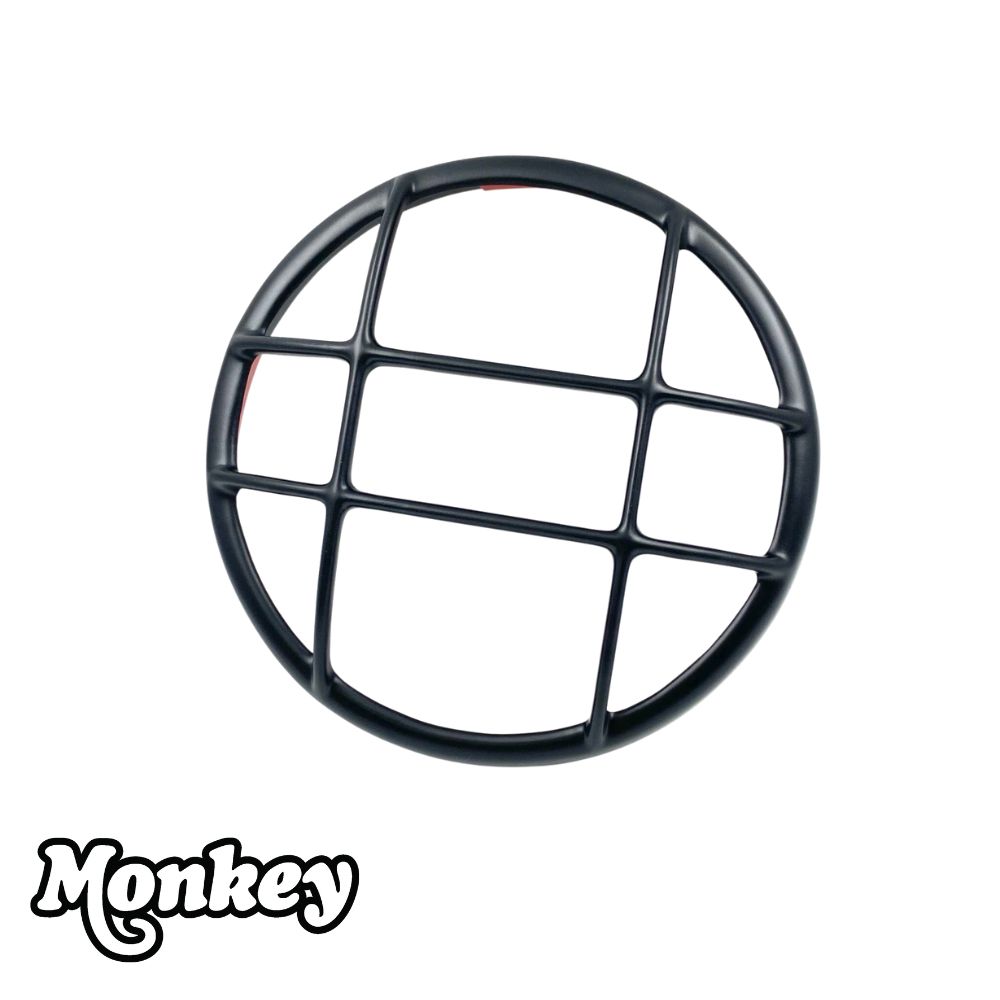 ホンダ モンキー Monkey125用ヘッドライトガード HM018 /Headlight Cover (Horizontal Pattern) for Honda Monkey125 Diabolus by K-SPEED （旧Diablo Custom Works) JB02 JB03