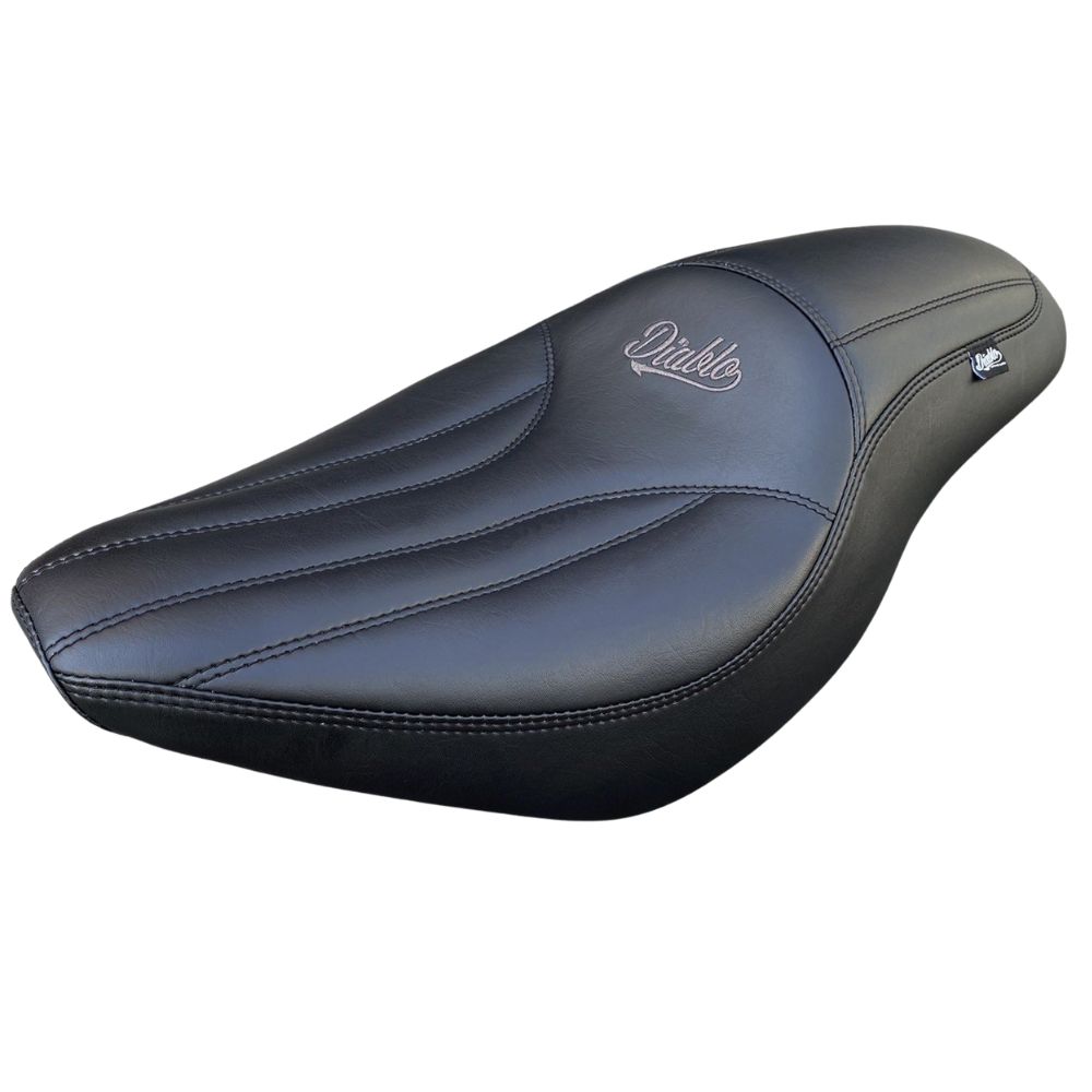 ホンダ レブル1100交換用ロングシート スペシャルパターンシート HR05/Diablo Custom Works Special Pattern Seat (Diablo embroidery) for Rebel 1100