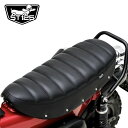 ホンダ ダックス DAX125用交換ローダウンシート DX005 /Classic Seat (Horizontal Stripe) for Honda ST125 Diabolus by K-SPEED （旧Diablo Custom Works）JB04