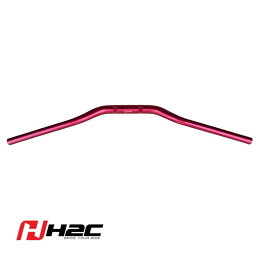 ホンダ CB250R/300R CB125R トラッカー アルミハンドルバー H2C(エイチツーシー) レッド/H2C Aluminum Handlebars Red For Honda CB250R/300R CB125R/150R MC52