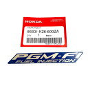 HONDA 純正 PGM－FIマークデカール ステッカー/MSX125 グロム Decal, PGM-F1, MSX125 Grom 86831-K26-600ZA