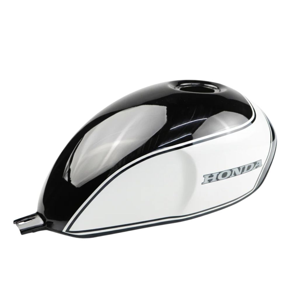 Rakuten - [お取り寄せ]MAXNUS ホンダ CL250 / CL500用 タンクカバー ブラック/ホワイト V13 カスタムパーツ 2023-2025