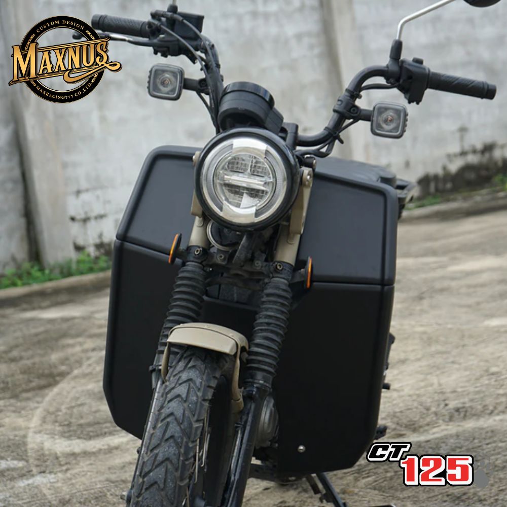 Rakuten - MAXNUS ホンダ ハンターカブCT125用レッグシールド/サイドウインドシールドHONDA CT125 Side Wind Guard / Leg Shield