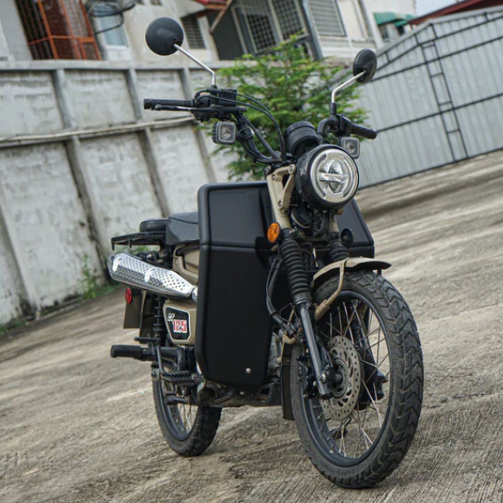 MAXNUS ホンダ ハンターカブCT125用レッグシールド/サイドウインドシールドHONDA CT125 Side Wind Guard / Leg Shield