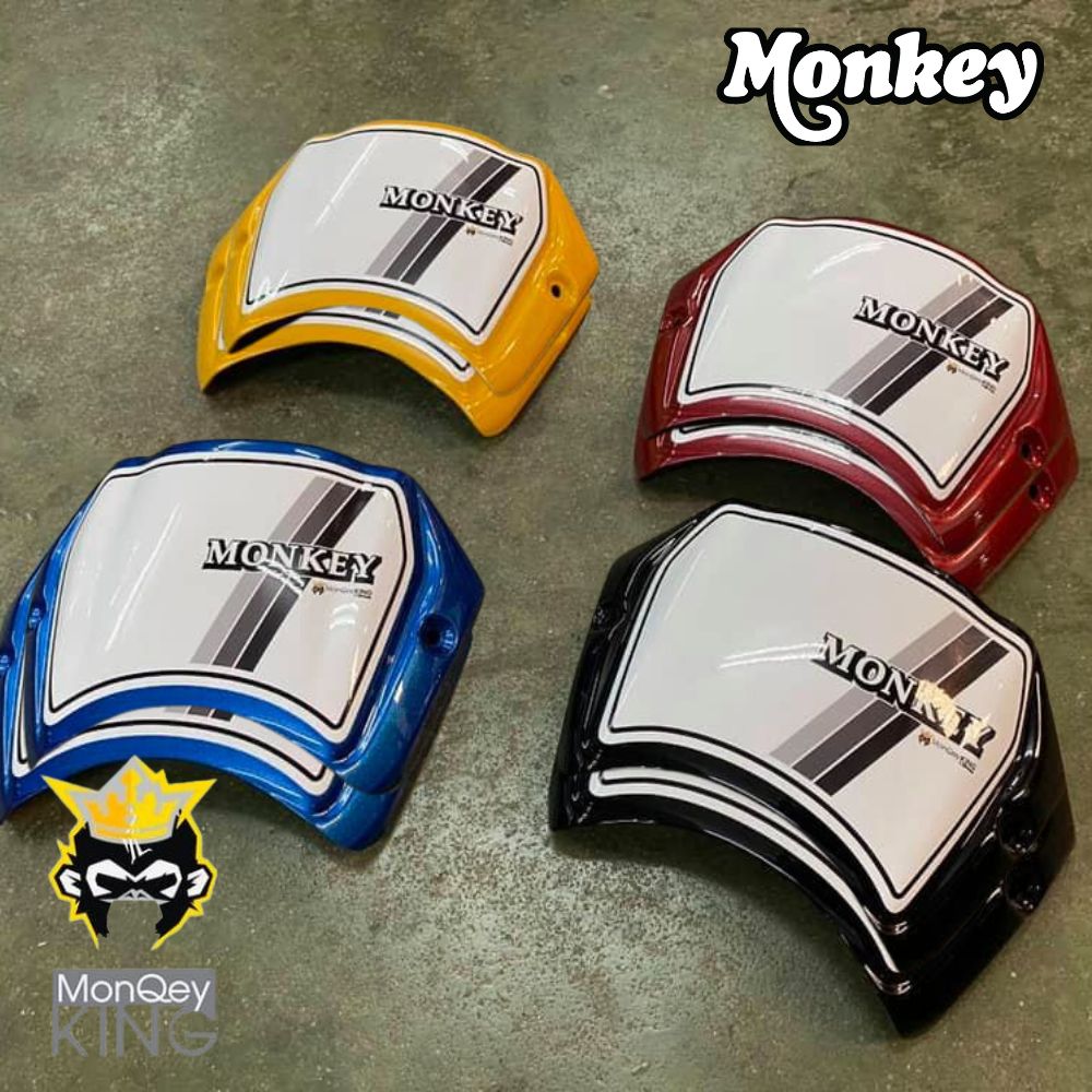 ホンダ モンキー125用メーターバイザーV2 / MonQeyKing Meter Visor Windshield For HONDA Monkey125 JB02 JB03 JB05
