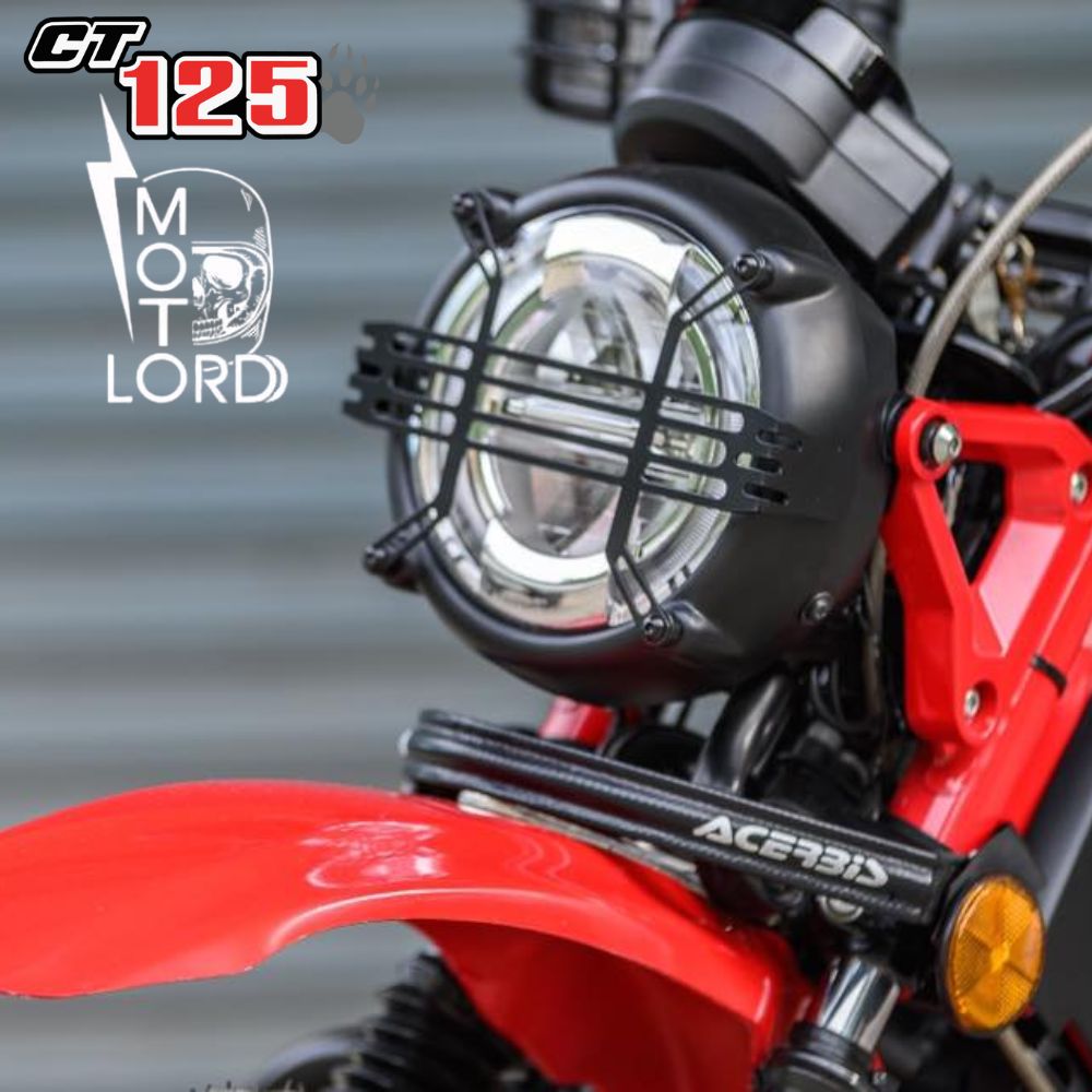 ホンダ ハンターカブCT125用 L3 ヘッドライトガード モトロード/Honda CT125 MotolordD Head Light Guard Cover L3 JA55 JA65