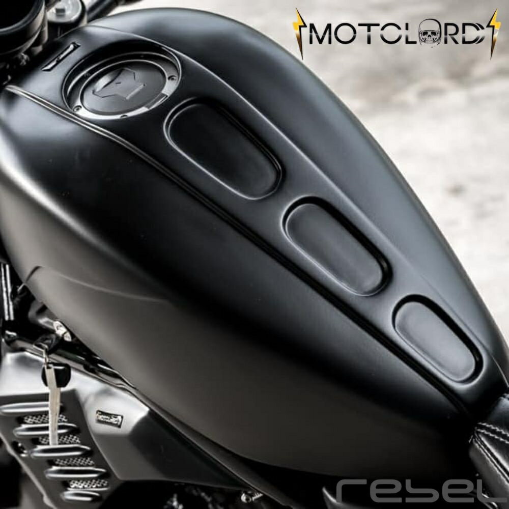 ホンダ レブル250/500 タンクカバーV3 /モトロード Honda Rebel CMX 300 500 Fuel Tank Cover V3 MotoLordd