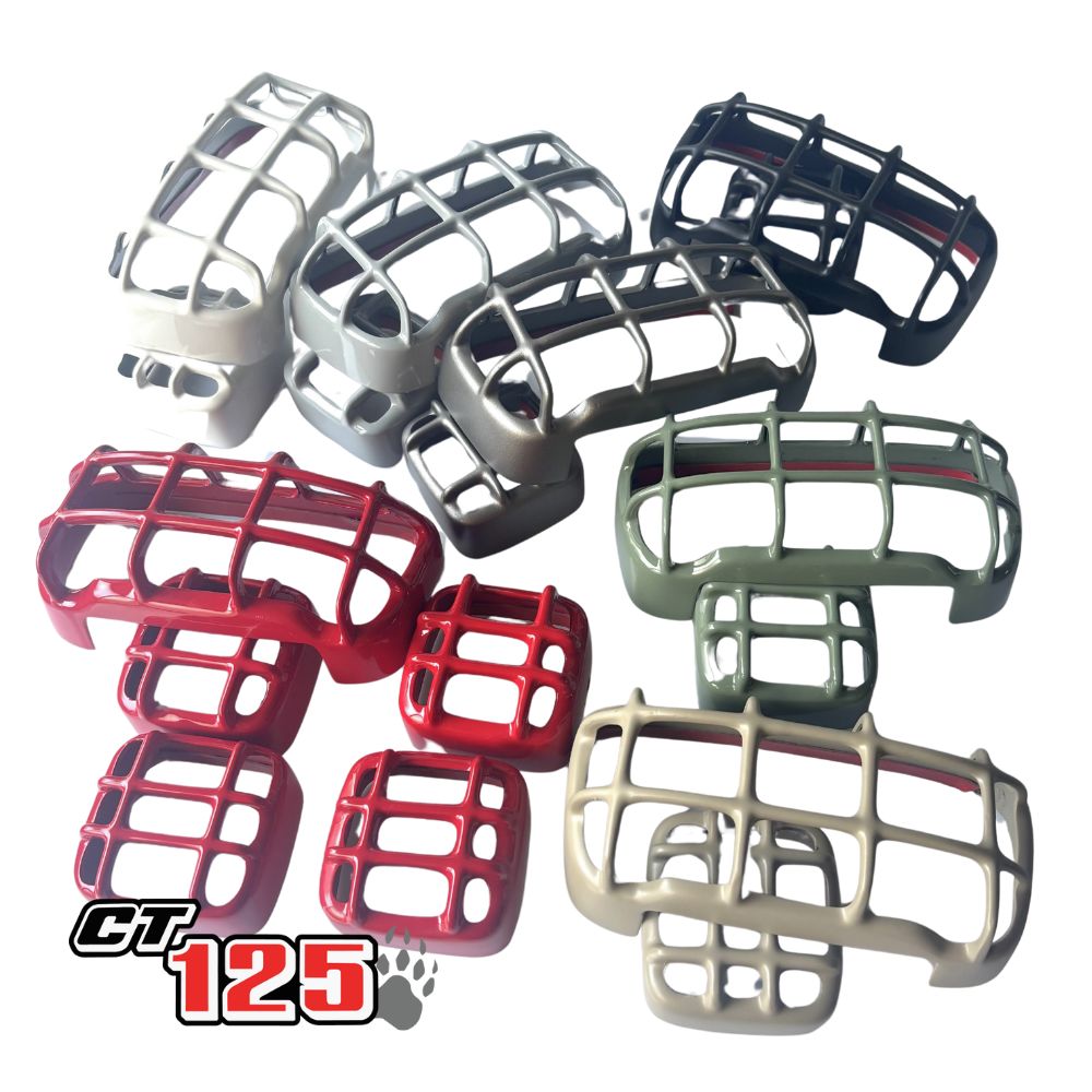 MotolordD ホンダ ハンターカブ CT125用ウインカーカバー＆テールライトカバー [HANNIBALシリーズ]Turn signal cover & Tail light cover For HONDA CT125 JA55 JA65