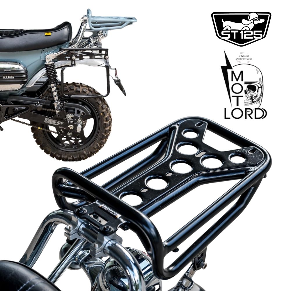 ホンダ ダックス125用リアキャリアHONDA MotolordD REAR LUGGAGE CARRY RACK ST125 JB04 リア ラゲッジ キャリーラック