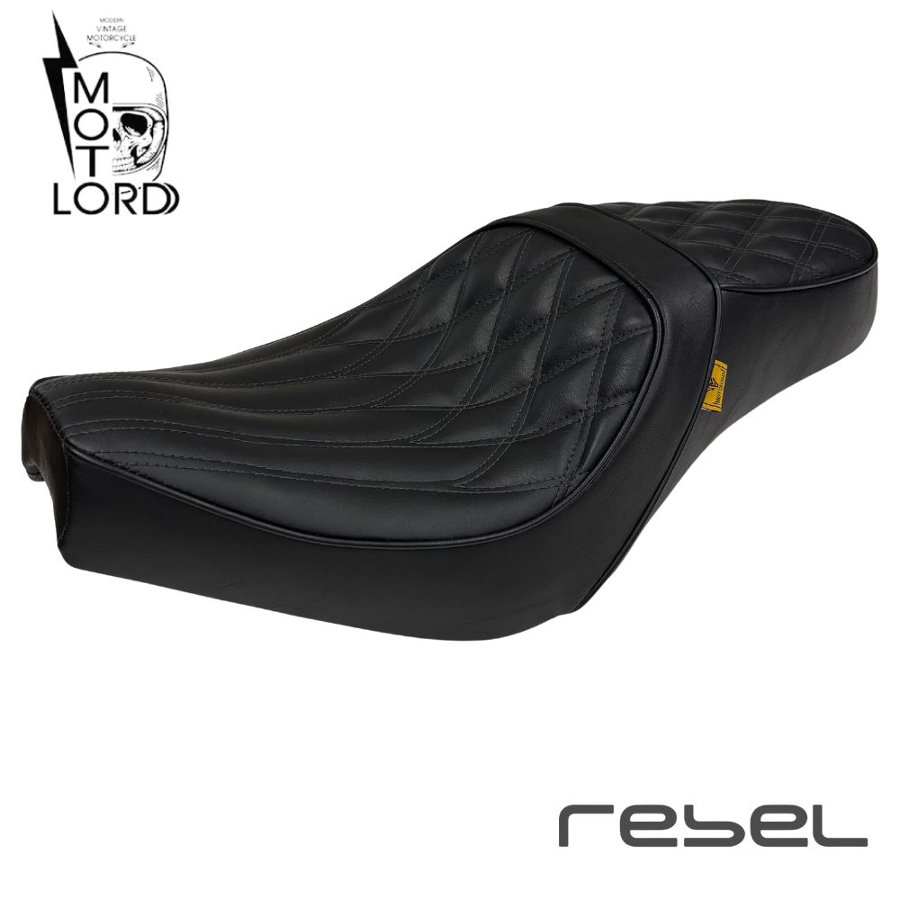 ホンダ レブル250/500交換用ダブルシート V1#2モトロード / MotolordD Replacement Seat Double For Ho..