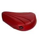 ホンダ スーパーカブ C125用 ローダウン交換用シート レッド/カーブライン Front seat for HONDA C125 Curve Line/Red