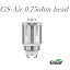 【メール便で送料無料】【Eleaf】 電子タバコ アトマイザーヘッド 0.75ohm GS Air Series Atomizer Head 5個パック
