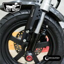 REVOLUTION フロントフォークカバー ホンダ モンキー125 ダックス125用 /Front Fork Cover Guards For HONDA MONKEY125 DAX125 ST125 JB02 JB03 JB04 フロントフォークガード