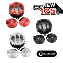 REVOLUTION クリアシリンダーヘッドサイドカバー+バルブタップセット ホンダ 新型ハンターカブCT125用 Cylinder Head Cover kit For Honda CT125 JA65