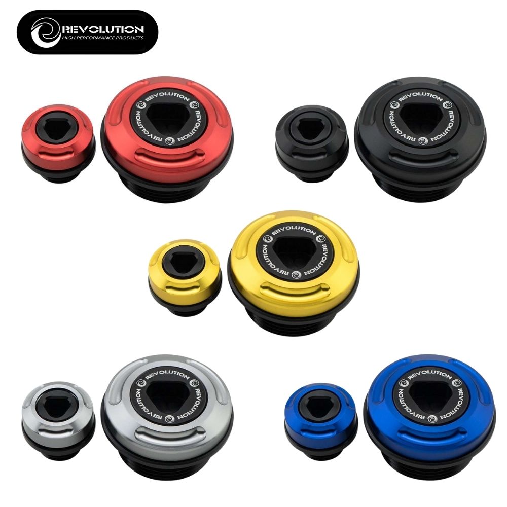 REVOLUTION ホンダ共通サービスホールプラグセットV2 / Engine Timing Plug For HONDA CT125 Monkey125 GROM CB CBR150-250 C125 DAX125 タイミングホールキャップ JA55 JA65 JB02 JB03 JB04 JC75 JC92 MC52 JA48 JA58