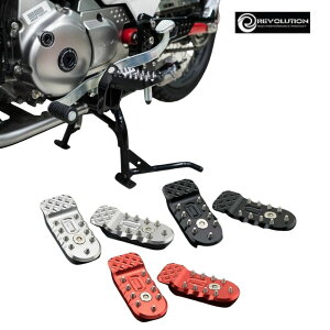 REVOLUTION ホンダハンターカブCT125用フットペグ/ FOOT PEG for Honda CT125 ステップ足置き金属製 JA55 JA65