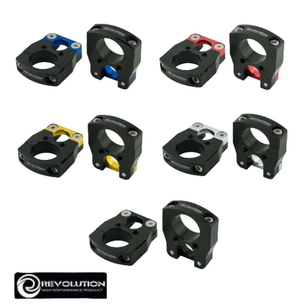 REVOLUTION ケーブルホルダークランプ ホンダ ハンターカブ モンキー125 GROM用/ Cable Holder For Honda CT125 Monkey125 Grom MSX125 JA55 JA65 JB02 JB03 JC75 JC92