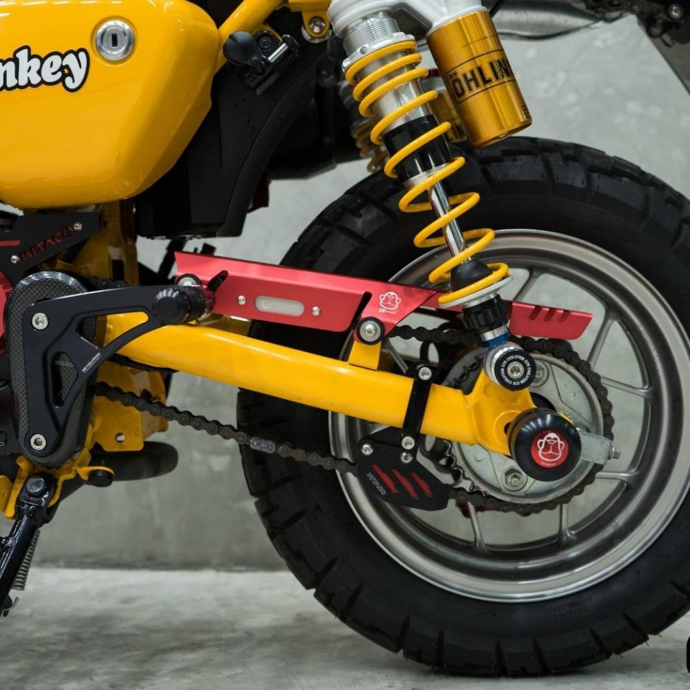 REVOLUTION ホンダ モンキー125用チェーンカバー 5色/CHAIN GUARD COVER for HONDA MONKEY125 JB02 JB03 チェーンガード