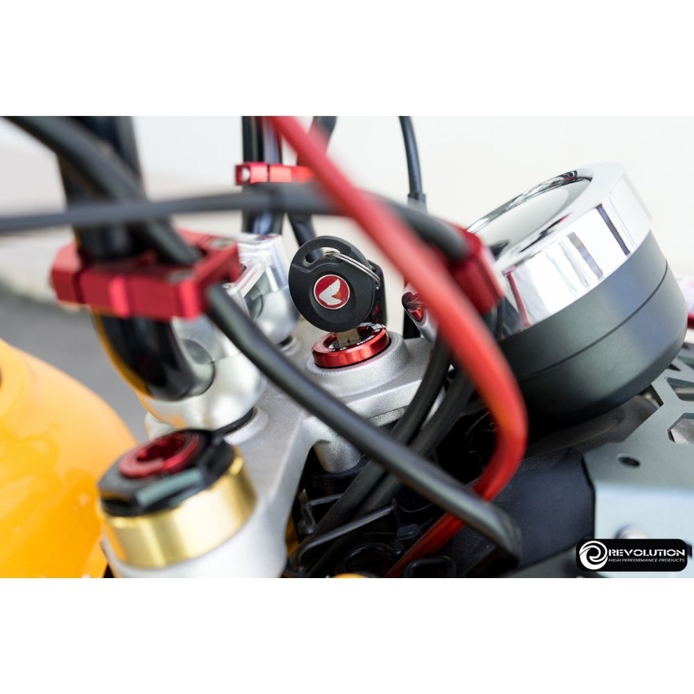 REVOLUTION �����˥å���󥭡�����å� �ۥ�� ��󥭡�125 /CT125 ���� / Switch Key Cap For Honda CT125 Monkey125 JA55 JA65 JB02 JB03
