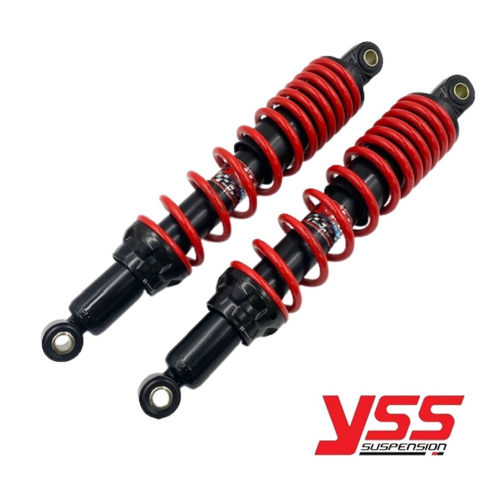 YSSサスペンション DTGリアショックアブソーバー ホンダ ハンターカブ CT125 クロスカブ リアサスペンション 345mm ［レッド］RB220-345P-06-85