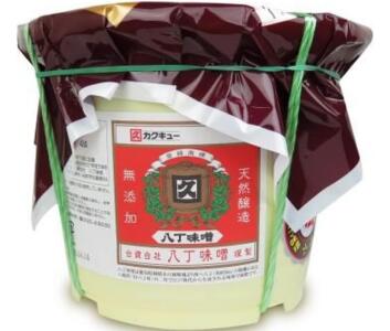 Dark-Brown Bean Paste - カクキュー 八丁味噌 漉 ポリ樽 4kg