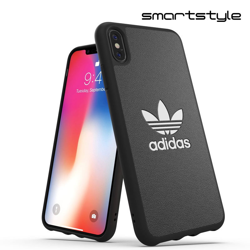 アディダス スマホケース メンズ adidas アディダス スマホケース iPhone XS Max ケース アイフォン カバー スマホケース 耐衝撃 TPU BASIC ブラック 黒 ※当店限定1年保証※