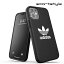 adidas アディダス スマホケース iPhone 12 Mini ケース アイフォン カバー スマホケース 耐衝撃 TPU BASIC ブラック 黒 ※当店限定1年保証※